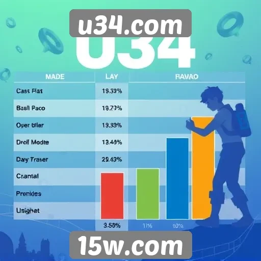Desempenho de u34.com em comparação com concorrentes